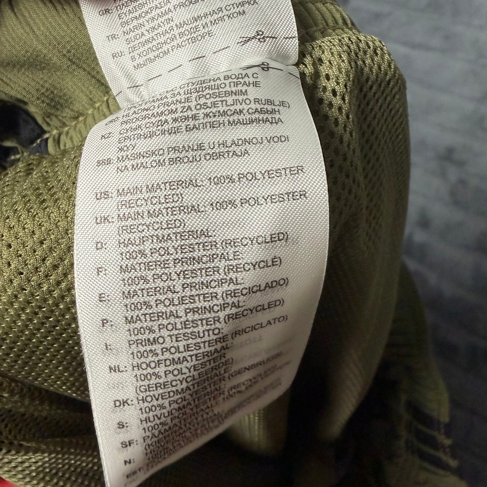 Adidas Jogger Pants Mens 2XL Olive Green 3-Stripe Mesh Lined Athlete Track Pants - Picture 7 of 9